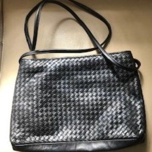 GANSON Cross Body Bag, navy blue